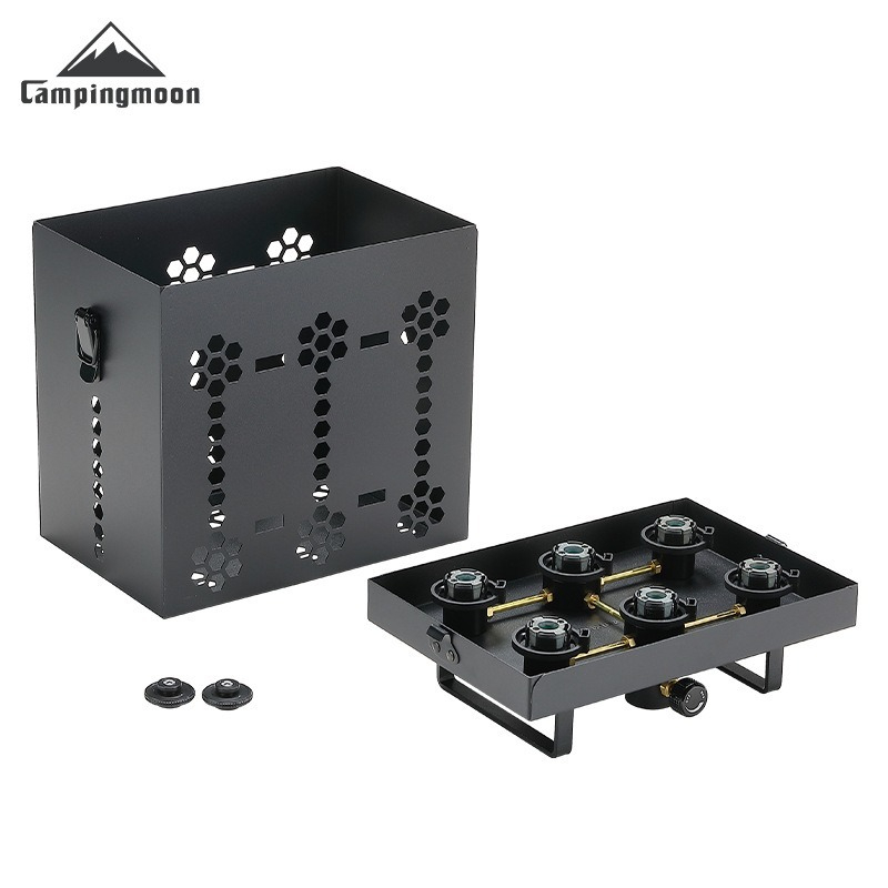 Camping Cooking Range - CAMPINGMOON BKZ63 Six Supply Two Fuel
