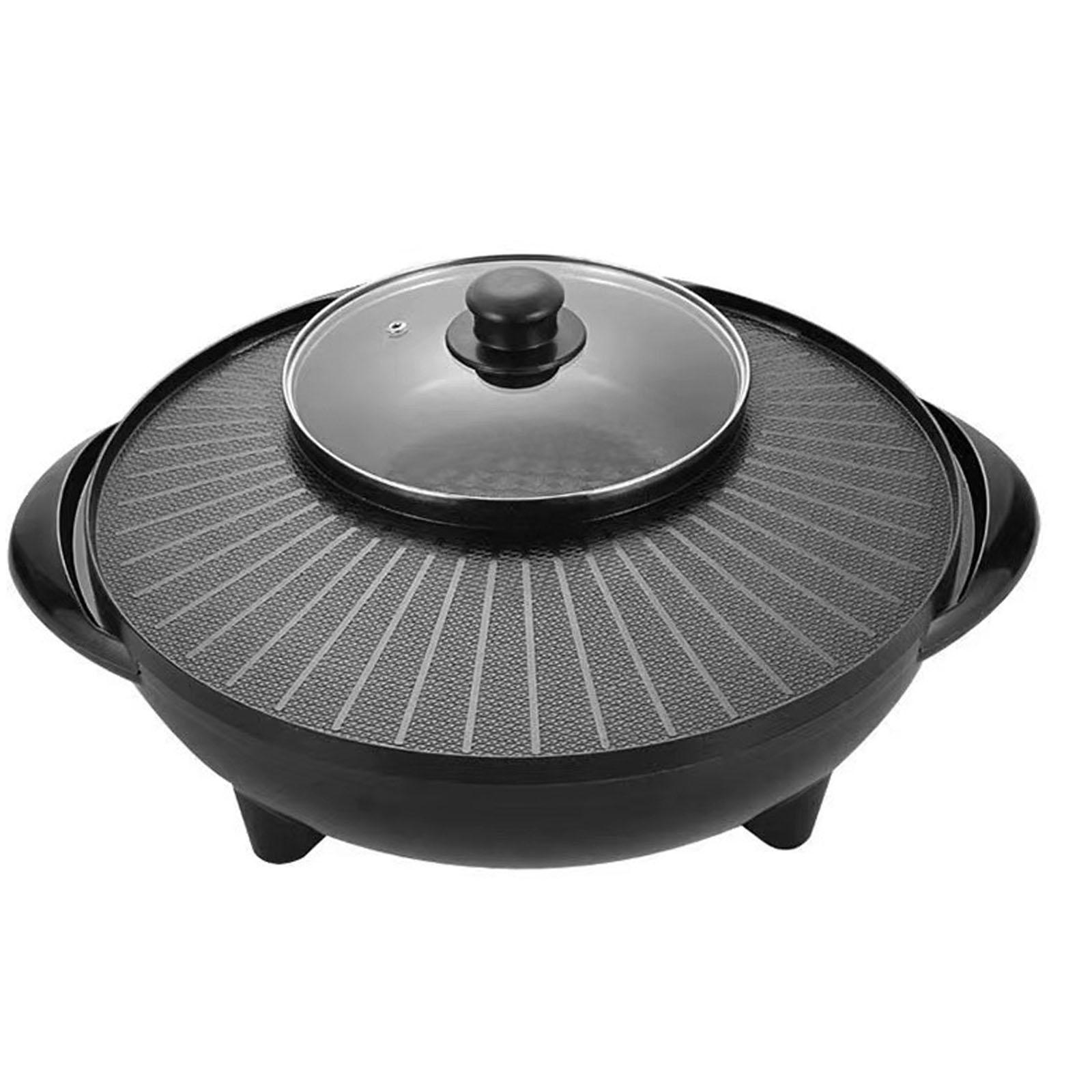 Camping Cooking Range - Electric Grill with Hot Pot for