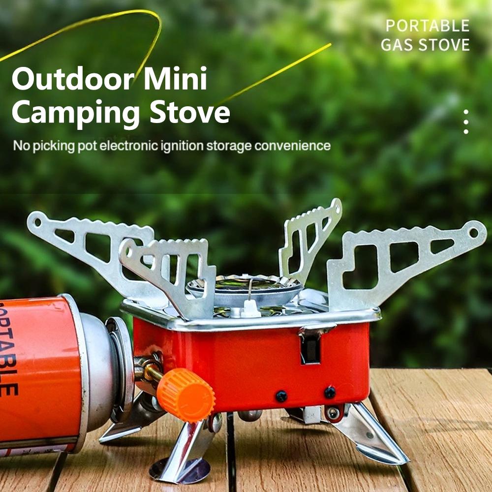 Camping Cooking Fuel - Portable Burner Camping Foldable Windproof Portable