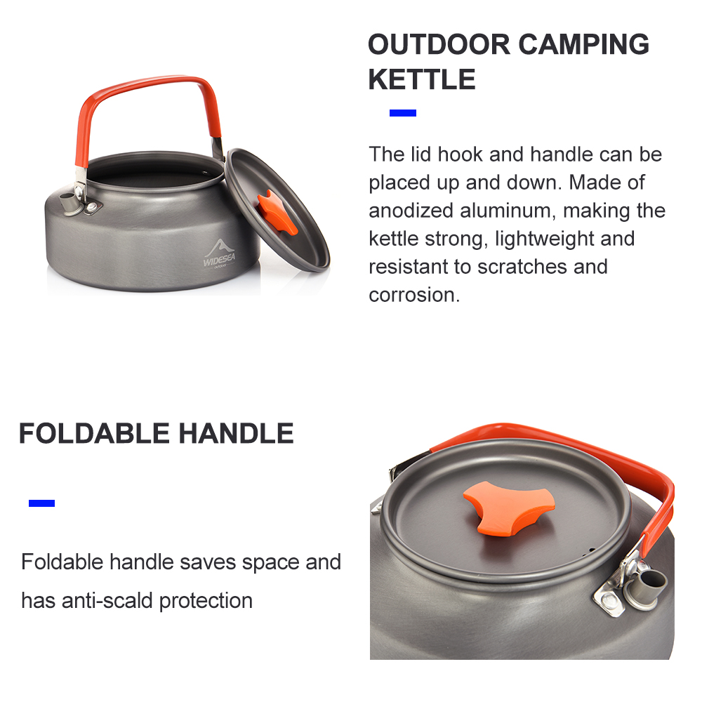 Widesea 1.1L 2L1.5L Camping Wa - Camping Cooking System recension och pris