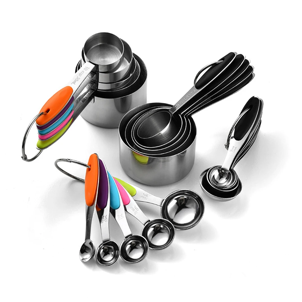 5/10Pcs Stainless Steel Measur - Camping Cooking Tool Set recension och pris