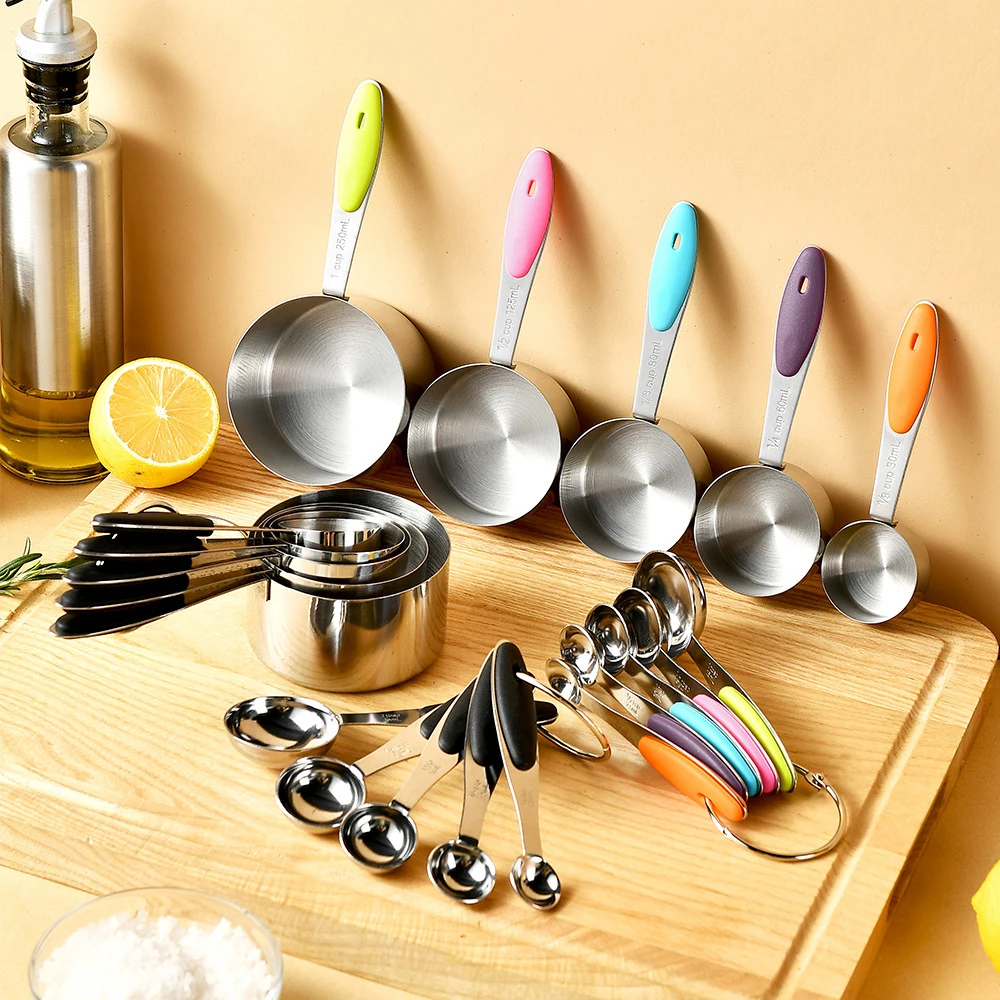 5/10Pcs Stainless Steel Measur - Camping Cooking Tool Set recension och pris