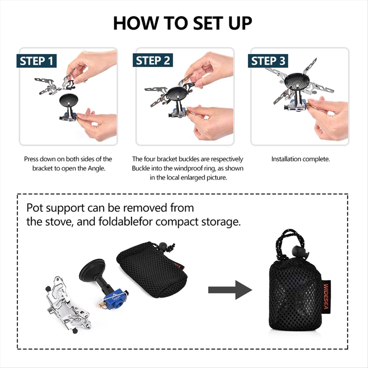 ABJV  Outdoor Camping Gas Burn - Camping Cooking Fuel recension och pris