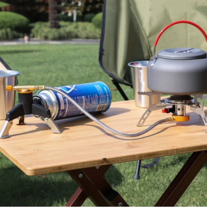 Camping Gas Stove Adapter Conn - Camping Cooking Gas Stove Portable Tool recension och pris