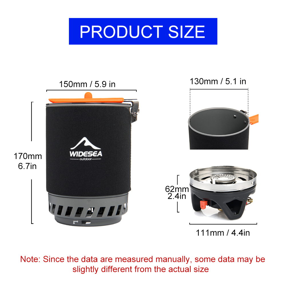 Widesea Camping Cooking System - Camping Cooking System recension och pris