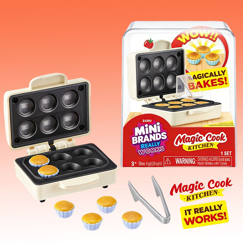 ZURU Mini Brands Magic Cook Ki - Camping Cooking Tool Set recension och pris