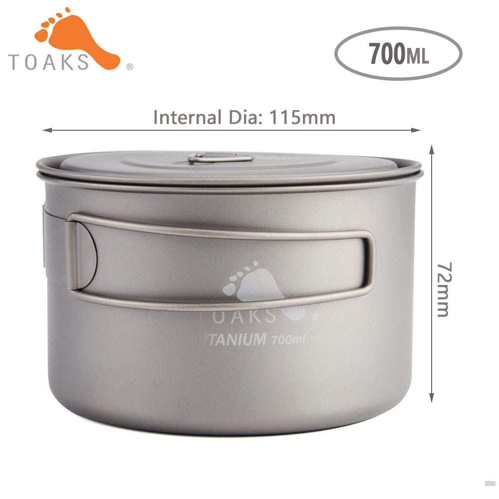 TOAKS Pure Titanium Camping Co - Camping Cooking System recension och pris