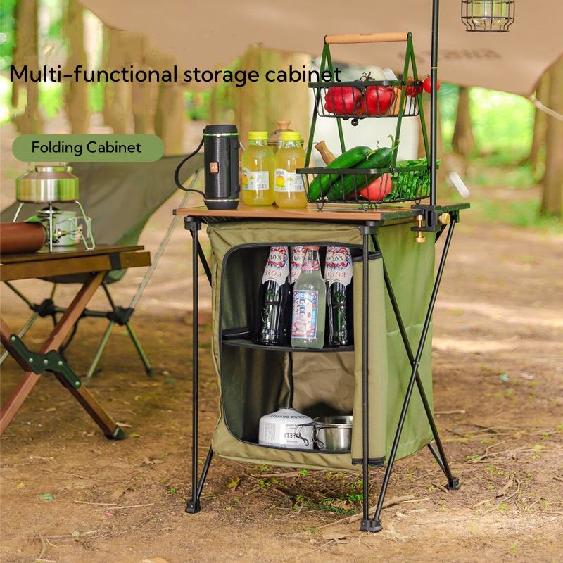 Outdoor Camping Cabinet, Cupbo - Camping Cooking Cupboard recension och pris