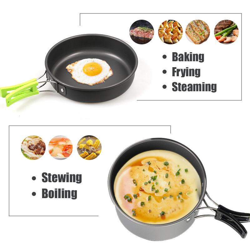 WESTTUNE Camping Cookware Kit  - Camping Cooking Utensil Set recension och pris