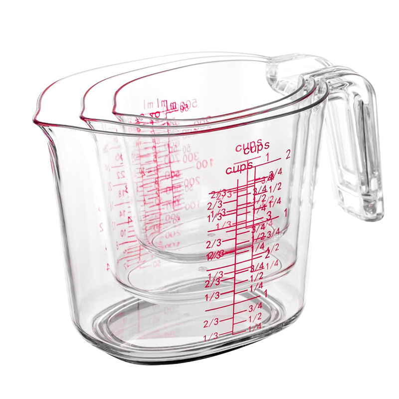 1Cup, 2Cup, 4Cup Transparent N - Camping Cooking Tool Set recension och pris