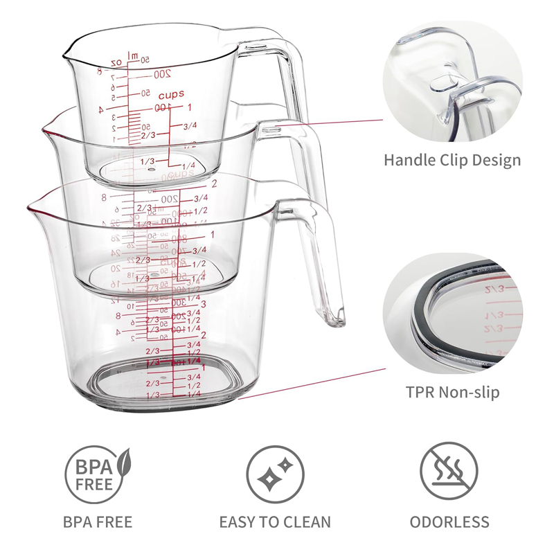 1Cup, 2Cup, 4Cup Transparent N - Camping Cooking Tool Set recension och pris
