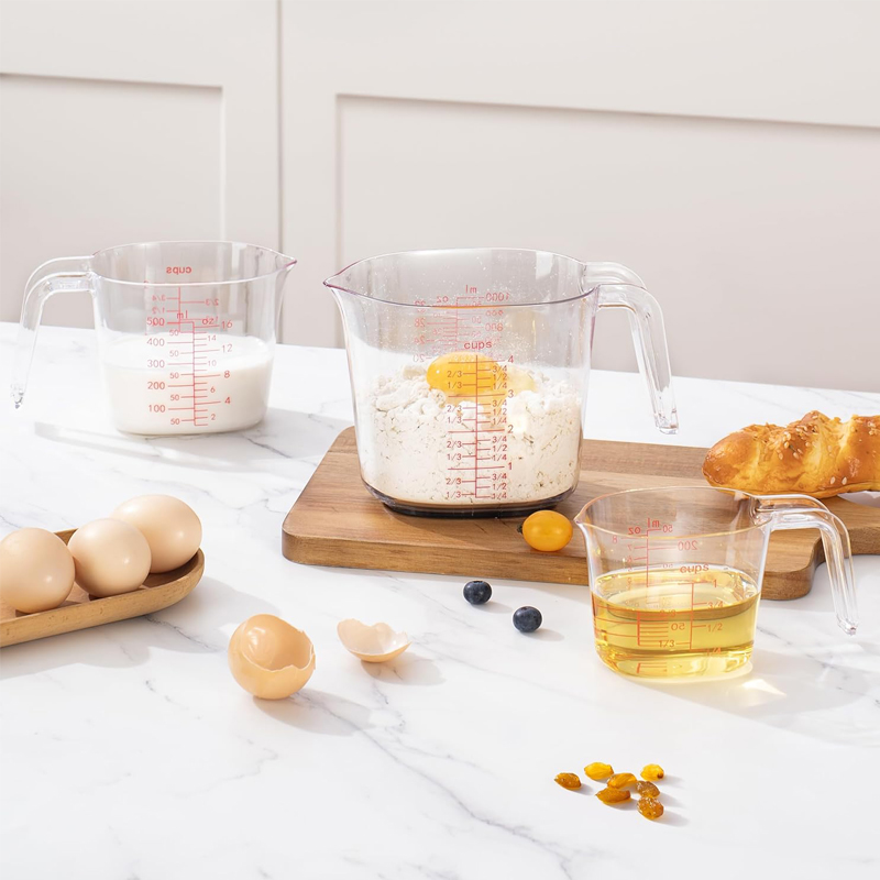 1Cup, 2Cup, 4Cup Transparent N - Camping Cooking Tool Set recension och pris