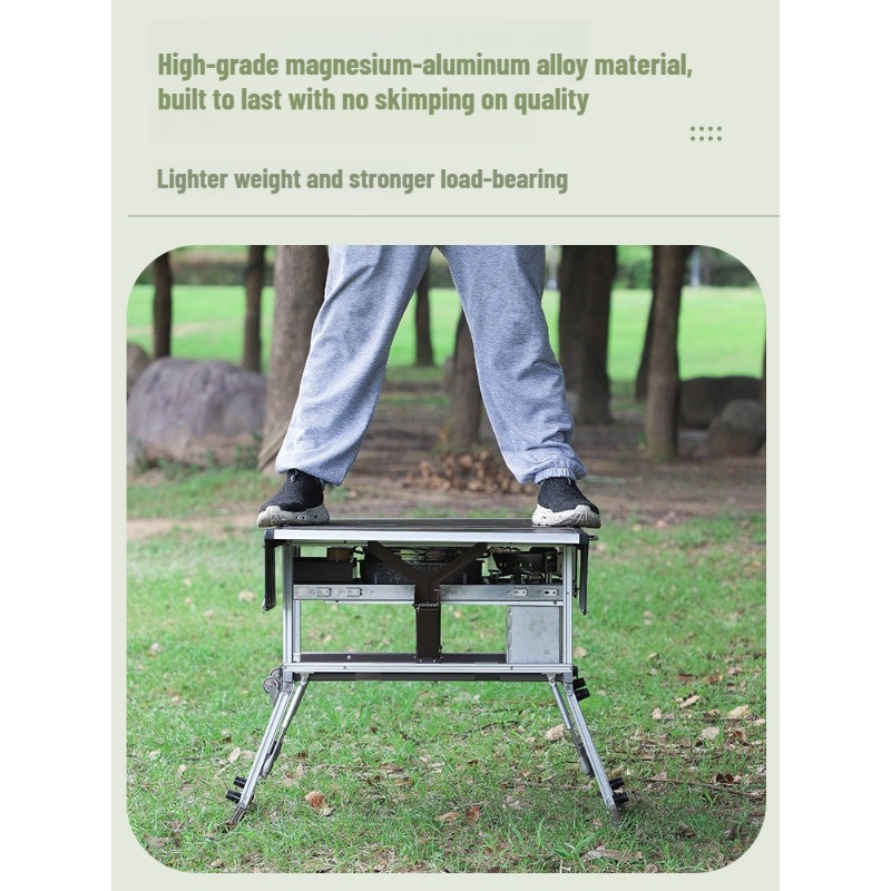 Outdoor Mobile Kitchen Portabl - Camping Cooking Equipment Electric recension och pris