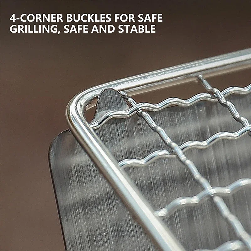 Grille Bbq Grill Barbecue Grid - Camping Cooking Range recension och pris