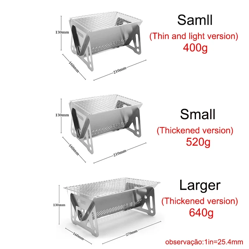 Grille Bbq Grill Barbecue Grid - Camping Cooking Range recension och pris