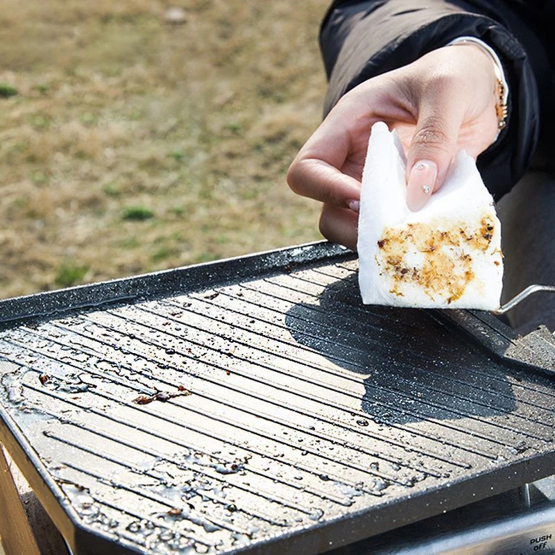 Portable Non‑Stick Grill Pan O - Camping Cooking Cupboard recension och pris