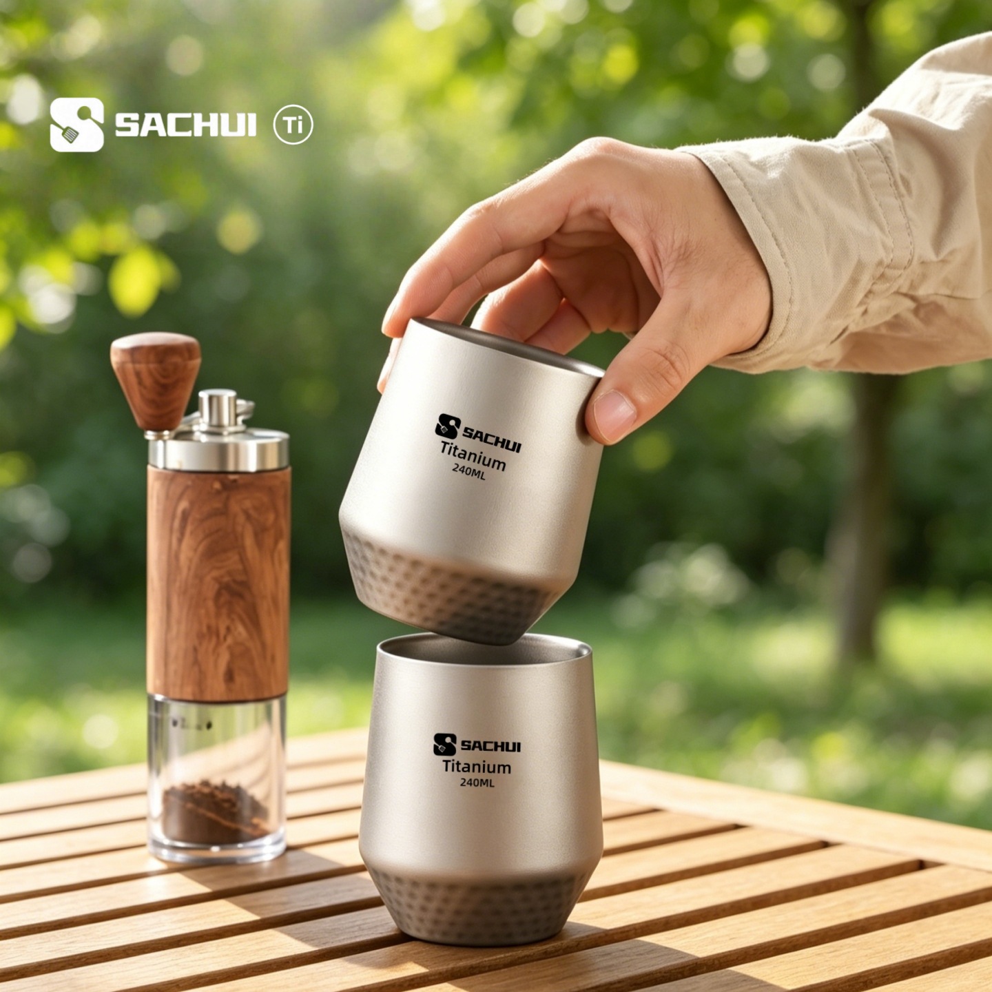 Titanium Double-Walled Coffee  - Camping Cooking System recension och pris