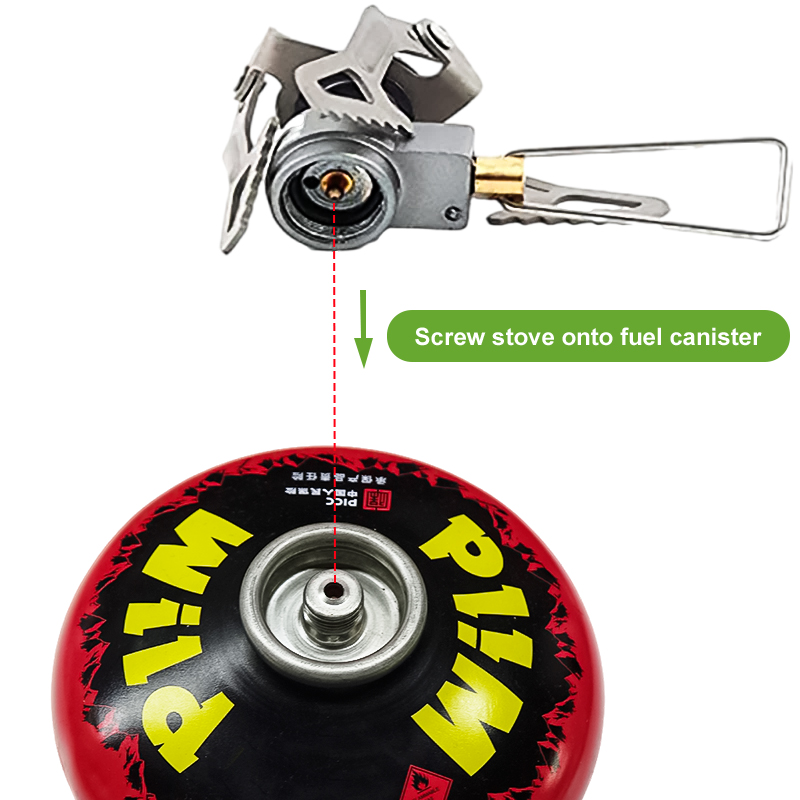 BRS Outdoor Gas Stove Mini Cam - Camping Cooking System recension och pris