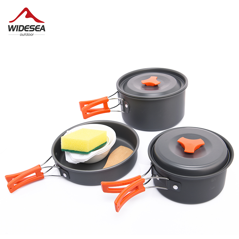 Widesea Camping Outdoor Cookwa - Camping Cooking And Dining Set recension och pris