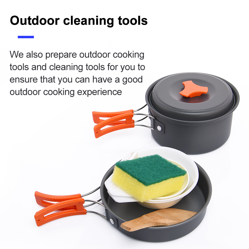 Widesea Camping Outdoor Cookwa - Camping Cooking And Dining Set recension och pris