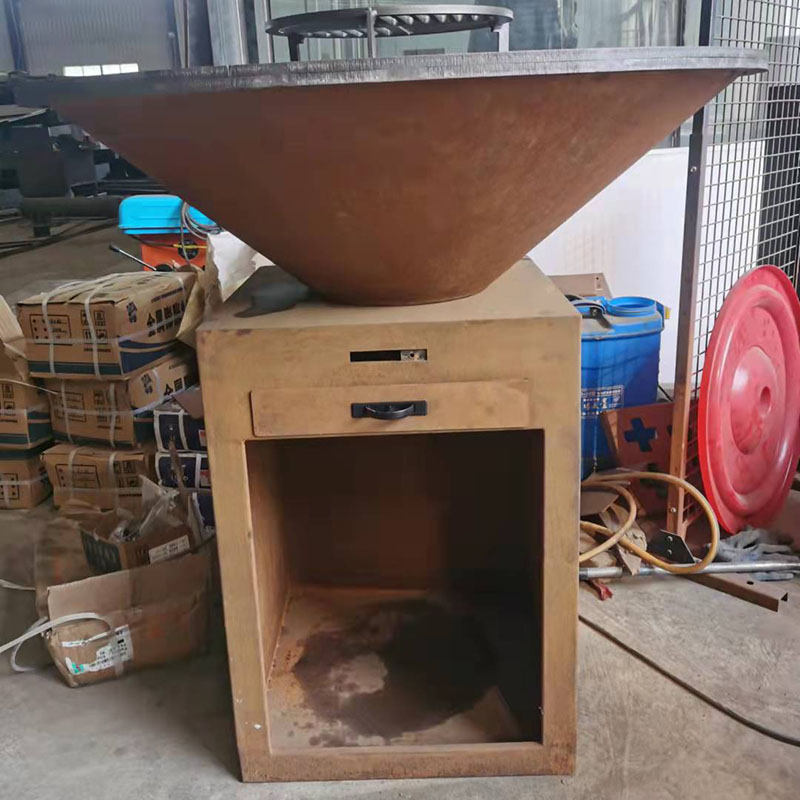 Customized Corten Steel BBQ Gr - Camping Cooking Equipment Electric recension och pris