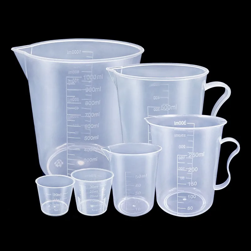 6Pcs Plastic Measuring Cups Se - Camping Cooking Tool Set recension och pris