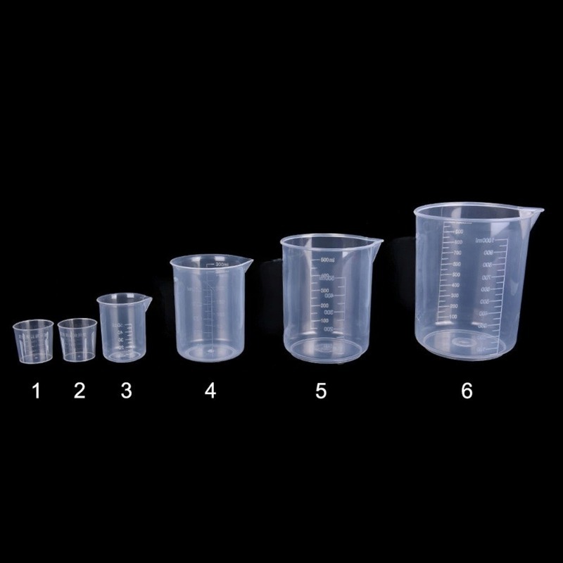 6Pcs Plastic Measuring Cups Se - Camping Cooking Tool Set recension och pris