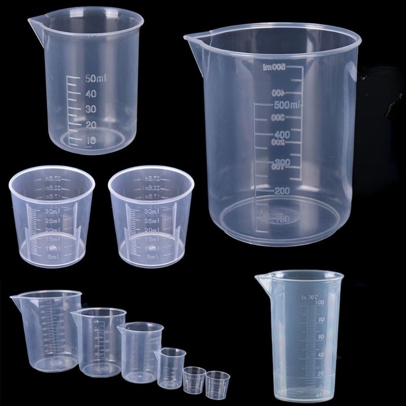 6Pcs Plastic Measuring Cups Se - Camping Cooking Tool Set recension och pris