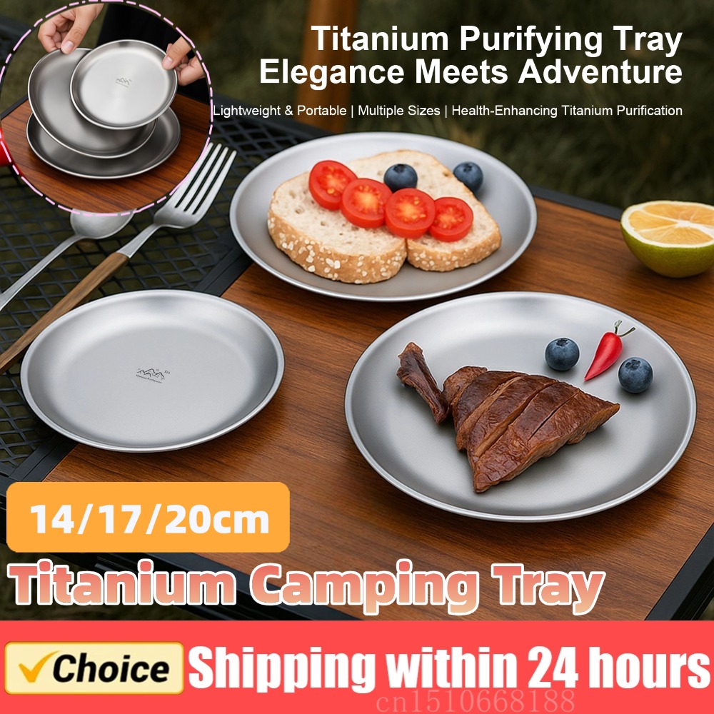 14/17/20cm Titanium Camping Pl - Camping Cooking System recension och pris