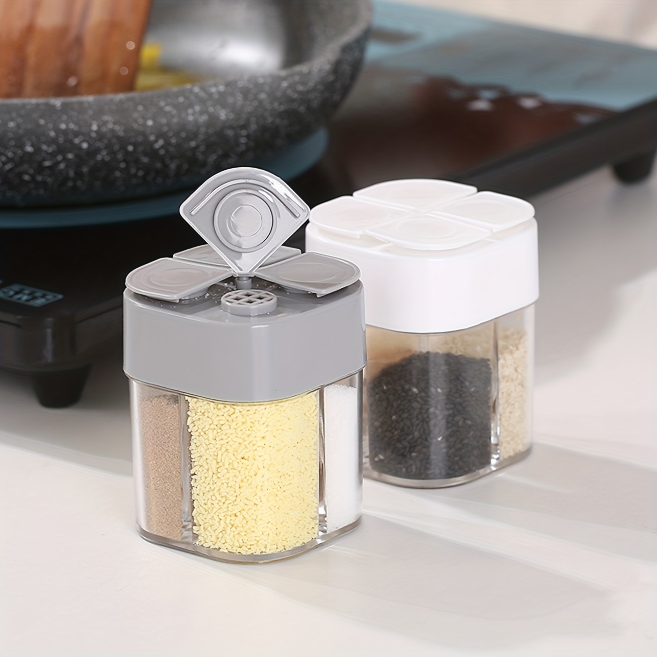 4in1 Camping Seasoning Shaker  - Camping Cooking Utensil Set recension och pris