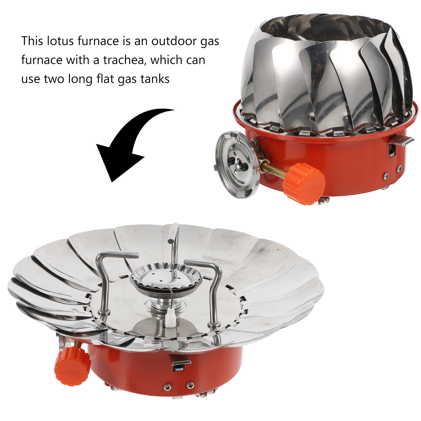 Portable Lotus Mini Furnace Ou - Camping Cooking Range recension och pris