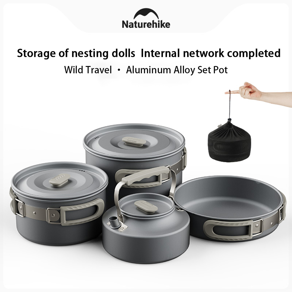 Naturehike Outdoor Pot Set,Cam - Camping Cooking System recension och pris