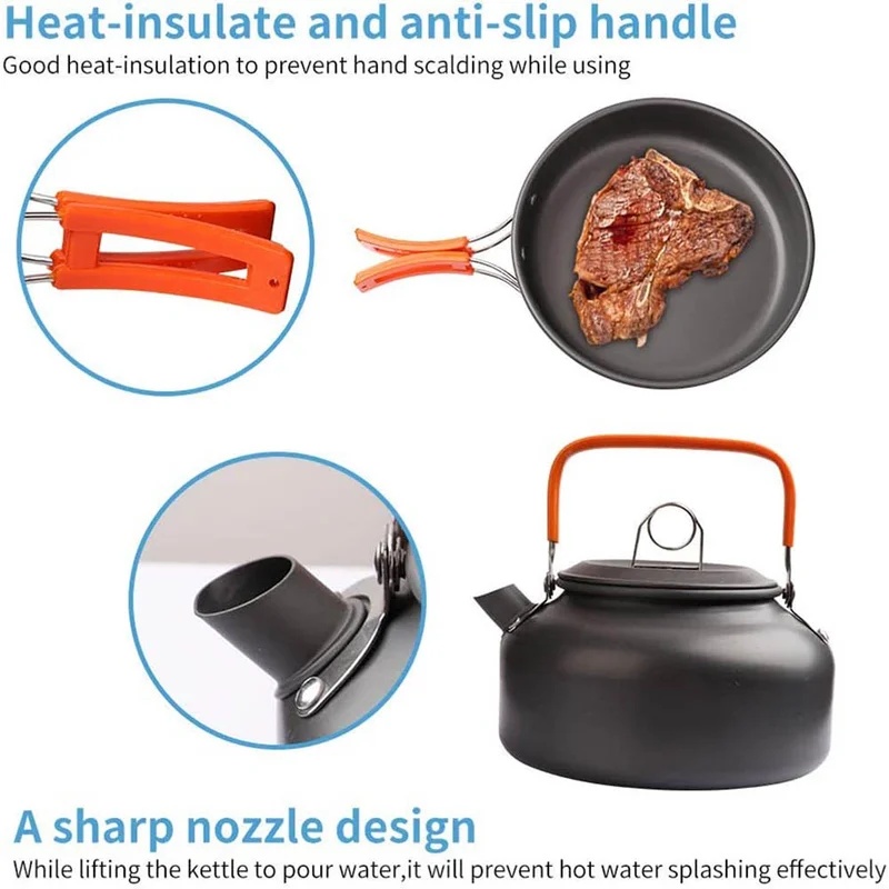 Camping Cooking set Camping Co - Camping Cooking Utensil Set recension och pris